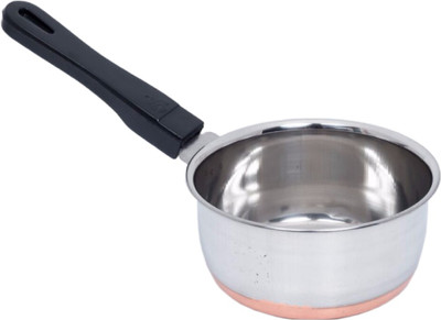 

Tallboy Milk Pan 15 cm diameter(Copper, Stainless Steel), Silver