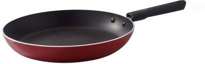 

MEILLEUR HIGH QUALITY NON STICK DEEP TAPER FAST Fry Pan 22 cm diameter(Aluminium, Non-stick), Red
