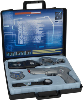 Shrih Kids Police Equipment in Carry Case Toy Set
