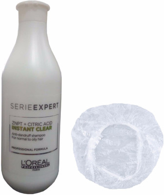 

L'Oreal Serie expert instant clear Znpt +Citric Acid Shampoo With shower cap(300 ml)