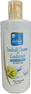 Debon Dandruff Cleanser + Conditioner Shampoo(300 ml)