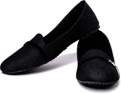 

Fashiontastic Trendy Daliy Wear Loafers For Women(Blue, Black