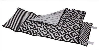 

Bacati Love Black Nap Mat Sleeping Bag(Black