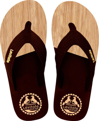 

Levitate Flip Flops, Dark brown wood