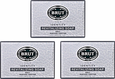 

Brut Paris Identity Revitalizing Soap(set of 3)(125 g, Pack of 3)