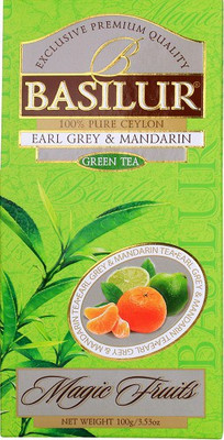 

Basilur Tea Basilur-100g-Earlgrey&Mandarain Bergamot Orange Green Tea(100 g, Box)