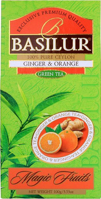 

Basilur Tea Basilur-100g-Orange&Peach Ginger, Orange Green Tea(100 g, Box)