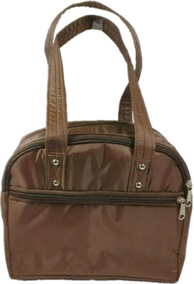 Addyz Hand Bag Makeup Vanity Kit(Brown)