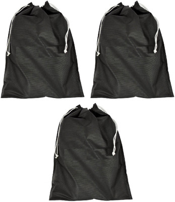 

Addyz Pack of 3 Shoe Pouch Shoe Cover Shoe Kit(Black)