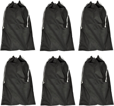 

Addyz Pack of 6 Shoe Pouch Shoe Cover Shoe Kit(Black)