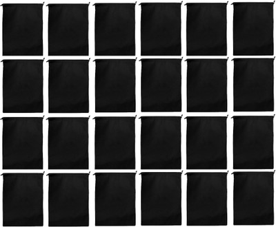 

Addyz Pack of 24 Shoe Pouch Shoe Cover Shoe Kit(Black)