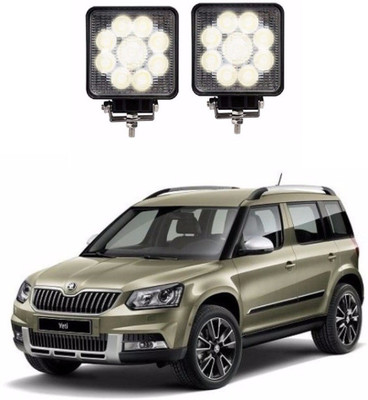 AUTOGARH MCLD83S Fog Lamp Car LED for Skoda (12 V, 27 W)(Yeti, Pack of 2)