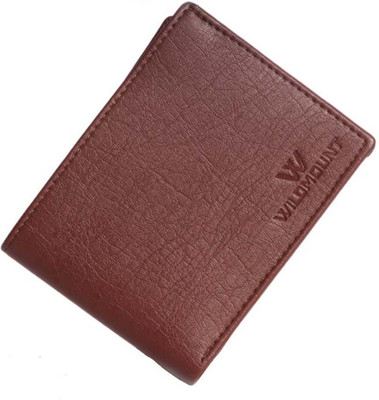 

wildmount Boys Brown Artificial Leather Wallet(10 Card Slots)