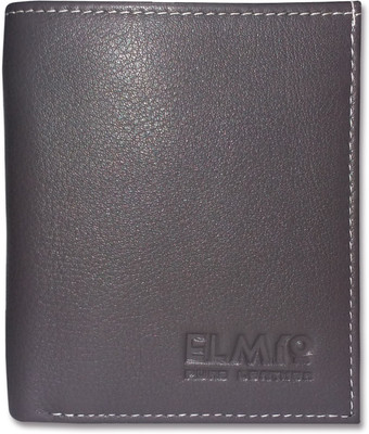 

EL Mio Men Grey Genuine Leather Wallet(3 Card Slots)