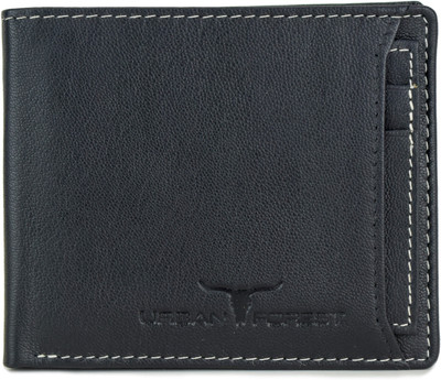 

Urban Forest Men Black Genuine Leather Wallet(5 Card Slots)