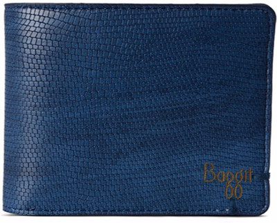 

Baggit Men Blue Artificial Leather Wallet(6 Card Slots)