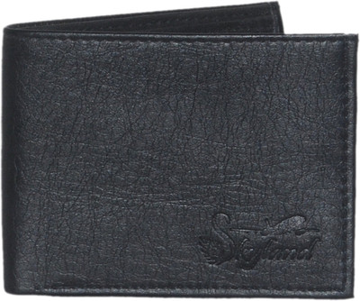 

SkyLand Men Black Genuine Leather Wallet(3 Card Slots)