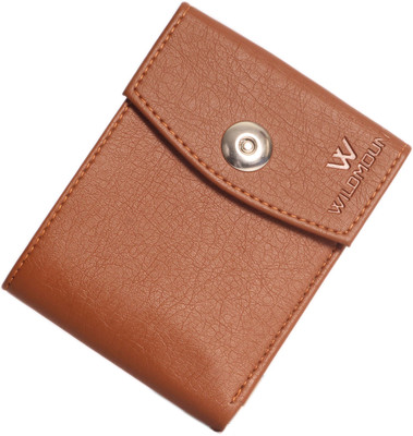

Wildmount Men Tan Artificial Leather Wallet(6 Card Slots)