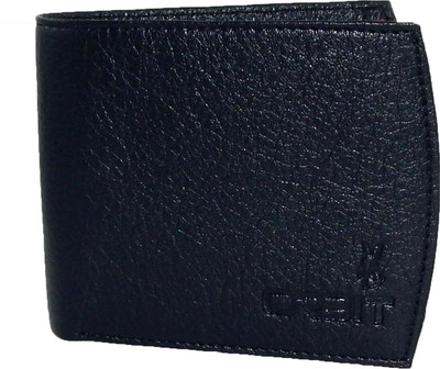 

Orbit Men Black, Red Genuine Leather, Fabric Wallet(5 Card Slots)