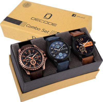 Decode Combo of Elegant Watches Elegant combo Watch  - For Men   Watches  (Decode)