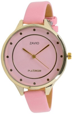 ZAVIO Designer Pink Ring Stylish Watch  - For Women   Watches  (ZAVIO)