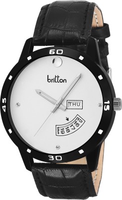 BRITTON BR-GR189-WHT-BLK Watch  - For Men   Watches  (Britton)