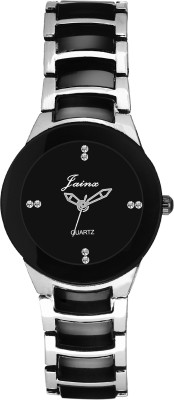 Jainx JW552 Two Tone Black Dial Watch  - For Women   Watches  (Jainx)