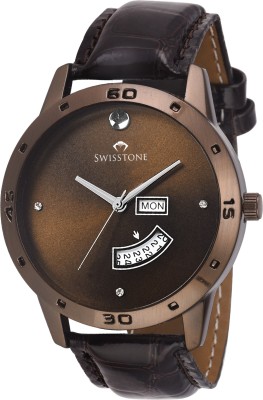 SWISSTONE BW065DD-BRW Watch  - For Men   Watches  (Swisstone)