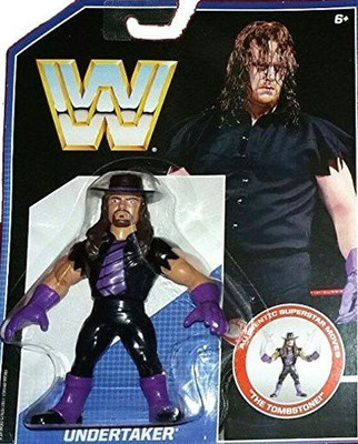 WWE Retro Collection The Undertaker Action Figure 4.5 Inches(Multicolor)