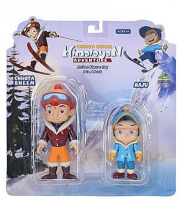 

Chhota Bheem Himalayan Adventure Figure Toy Pack - C.Bheem and Raju(Multicolor)