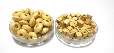 

GOELX Wooden Beads Combo of Disc (6 mm) & Square (4 mm) Shape for Beading/Jewelry Making & Craft Work