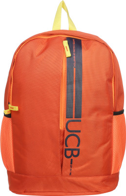 

United Colors of Benetton Striper Print 17 L Backpack(Red)