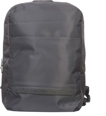 

United Colors of Benetton Structured 21 L Backpack(Grey)