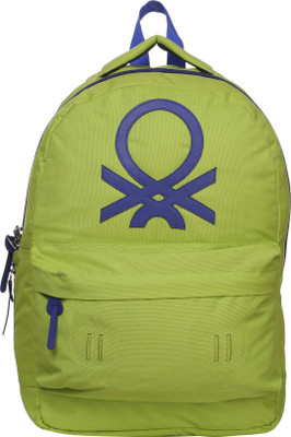 

United Colors of Benetton Big Logo 15 L Backpack(Green)