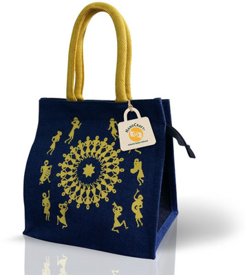 

Handcraft HC-HB-021 Multipurpose Bag(Multicolor, 10 inch)