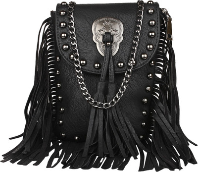 

DI-BELLA A609BK Sling Bag(Black, 1 inch)