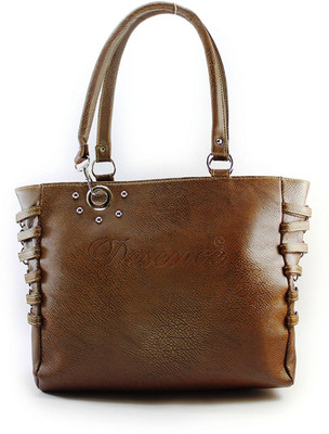

Desence Ring Hoops Waterproof Shoulder Bag(Brown, 5 L)