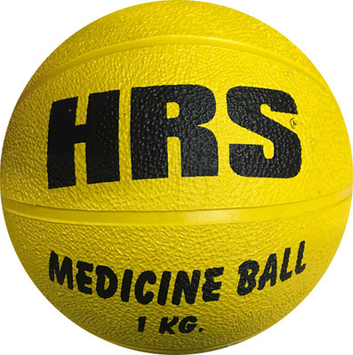 

HRS Rubber Medicine Ball without Handle, 1KG - Yellow Medicine Ball(Weight: 1 Kg, Yellow)