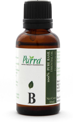

Purra Sweet Basil Oil - 100% Pure , Natural & Undiluted(30 ml)