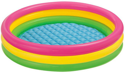 

Always Sporty Baby Pool 34*10 Inflatable Pool(Multicolor)