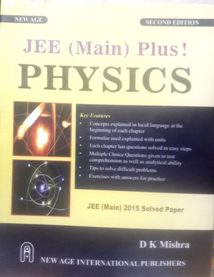 New Age JEE Main Plus Physics Solved Paper 2015(English, Paperback, D K Mishra)