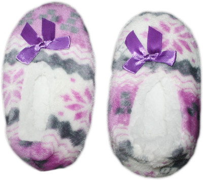 

Friendskart WOMENS & GIRLS Home Socks Booties(Toe to Heel Length - 14 cm Purple)