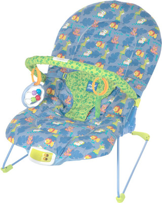 

MeeMee Vibrating & Soothing Baby Bouncer (Blue) Electric Bouncer(Blue)