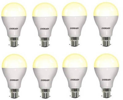 

Eveready 12 W Standard B22 LED Bulb(Yellow, Pack of 8)