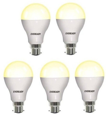 

Eveready 12 W Standard B22 LED Bulb(Yellow, Pack of 5)