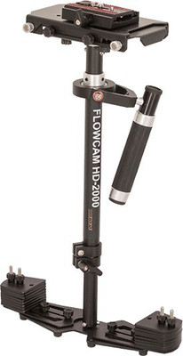 

Camgear FLOWCAM HD-2000 Camera Stabilizer with METAL QUICK RELEASE PLATE for cameras upto 2.7 Kgs FCM-HD-2000 Camera Rig