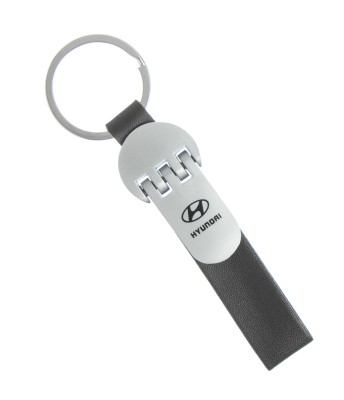 

Techpro Hyundai Black Leatherite Key Chain(Multicolor)