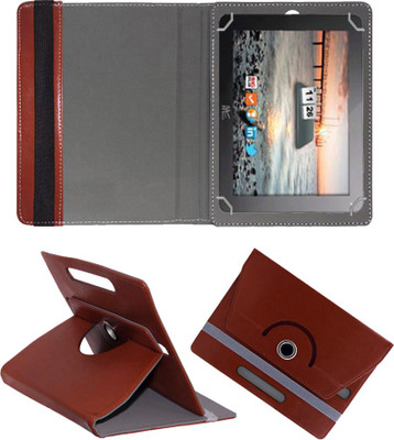 Fastway Book Cover for HCL Me G1 Tablet 8 GB 10"(Brown, Cases with Holder)