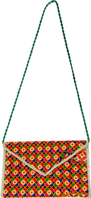 

SUVASANA Party Multicolor Clutch