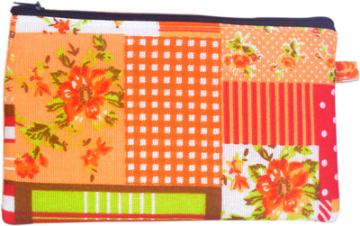 

Hashna Casual Orange Clutch